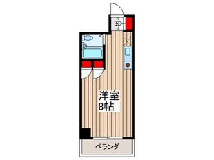 マリオン向島(205)の物件間取画像